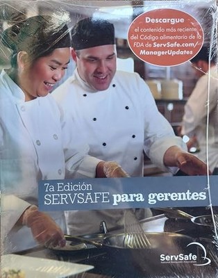 SERVSAFE MANAGER BOOK 7TH ED S - VERY GOOD
