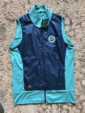 ADIDAS GOLF Women's Sz S Technical Wind Breaker Vest Energy Blue