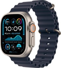 Apple Watch Ultra 2 Tit. 49mm Navy Ocean Band, Parfait état - Reconditionné