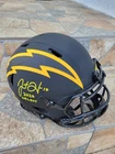 Justin Herbert CHARGERS Autographed Signed Eclipse FullSize Authentic Helmet