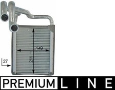 Wärmetauscher Innenraumheizung PREMIUM LINE MAHLE AH 203 000P für HYUNDAI FD i30