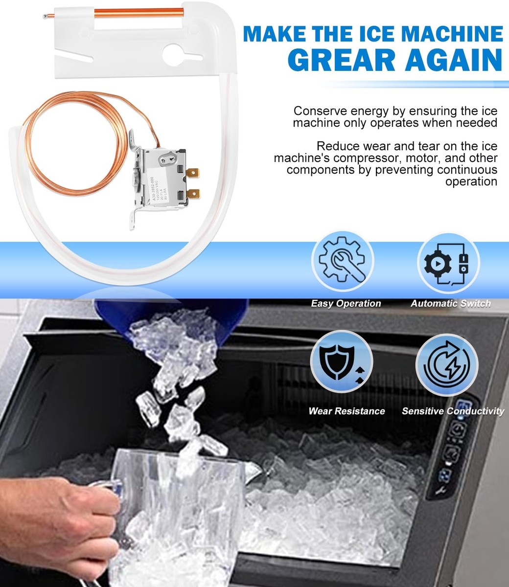 for Hoshizaki Ice Machine Bin Thermostat Kit A30-3952-000 TB0031