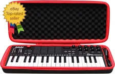 LTGEM Hard Case for Akai Professional MPK Mini plus USB MIDI Keyboard Controller