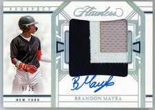 2024 Flawless Prospect Brandon Mayea RC Auto Patch 19/25 #PPA-BM
