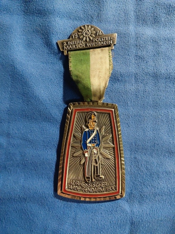 vtg International Police  - Kurhessischer Wiesbaden Germany 1974