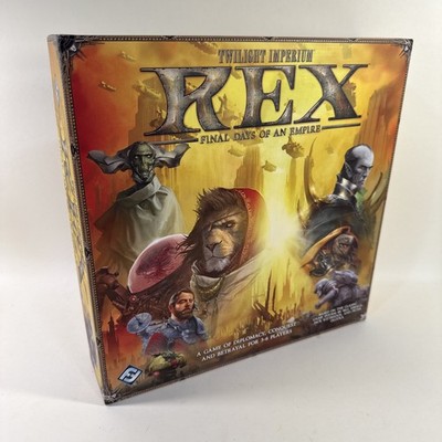Twilight Imperium: Rex Final Days of an Empire Board Game All Pieces Complete  