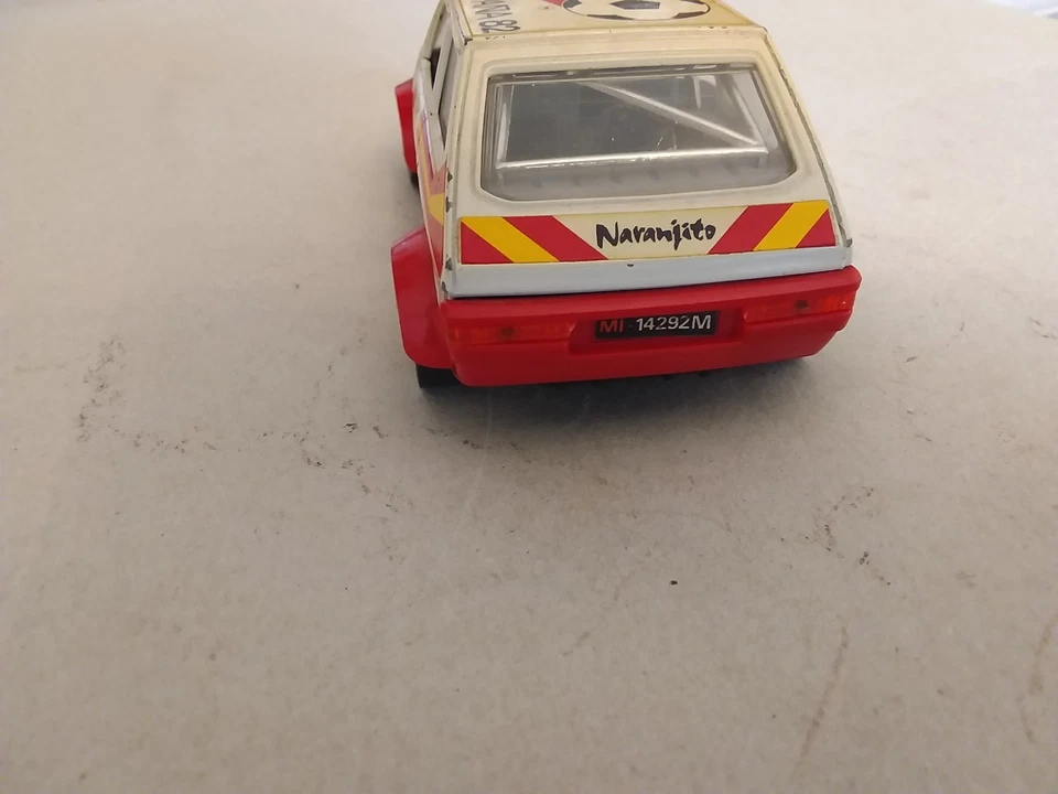 FIAT RITMO ABART ESPANA 82 NARANJITO  BURAGO SCALA  1/24  0168 - Immagine 4 di 4