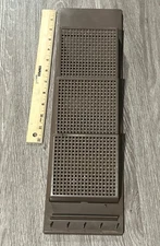 FESCO Vintage Retro Brown Plastic Hanging Mail Organizer & Key Holder #6333 USA