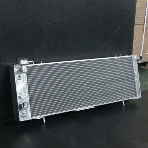 Radiador de aluminio apto para Jeep Cherokee Wagoneer 1991-2001 3 filas 52 mm AT/MT 1193 Foto 4 de 4