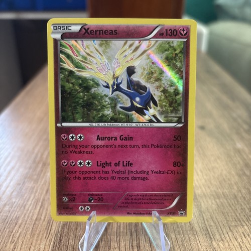 Xerneas XY31 Black Star Promo Holo Pokemon Card LP
