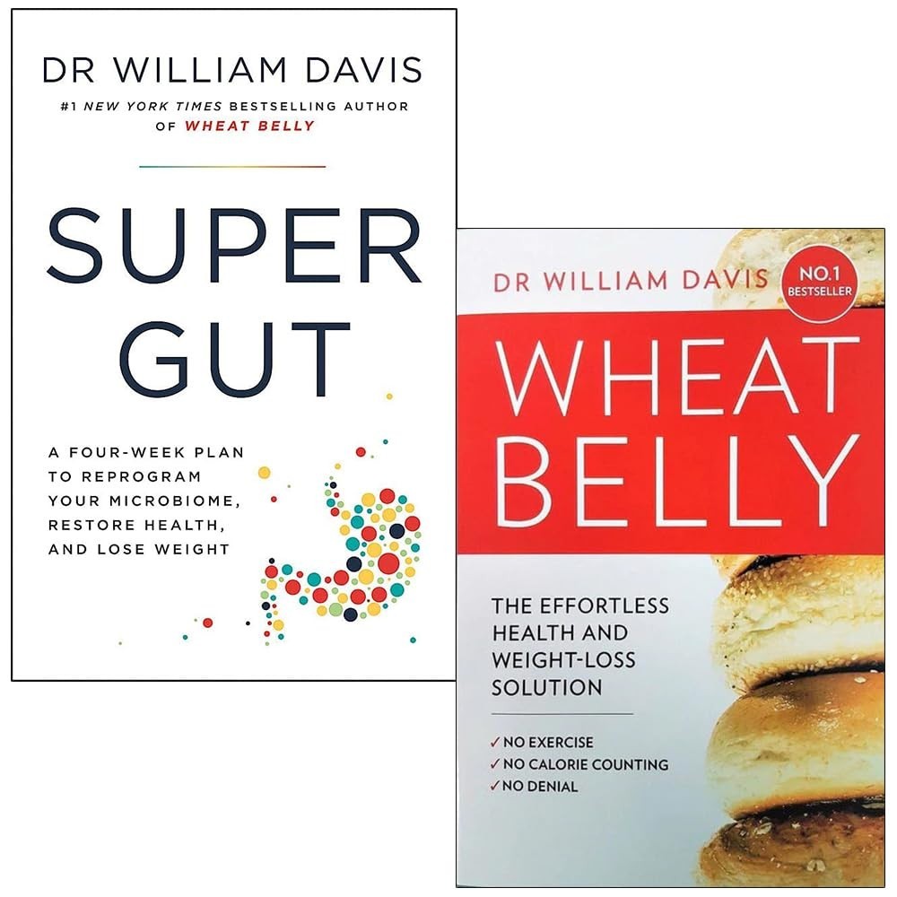 Dr. William Davis Collection 2-Book Set (Super Gut & Wheat B | Dr William Davis - Image 6