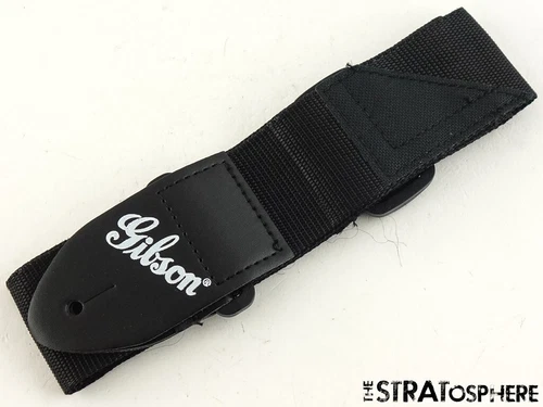 Gibson Black Nylon GUITAR STRAP, for Les Paul Modern Lite Model!