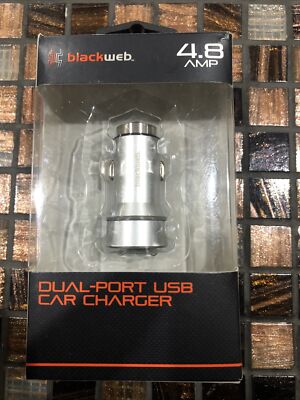Blackweb 4.8 AMP Dual-Port USB Charger BWA18WI038 (M/T)(M)