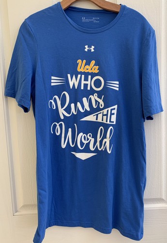 Camiseta Under Armour UCLA Bruins Who Runs The World Team Player Edición Talla Pequeña - Imagen 2 de 6