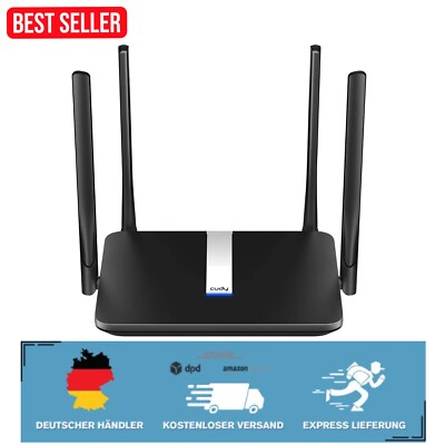 Cudy LT500 AC1200 WLAN Router -  für Remote-Kameras und Ferienwohnungen