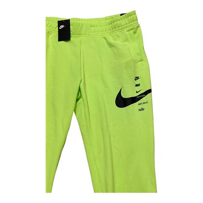 Nike Sportswear Swoosh Fleece Joggers Pants Volt CU5631-702