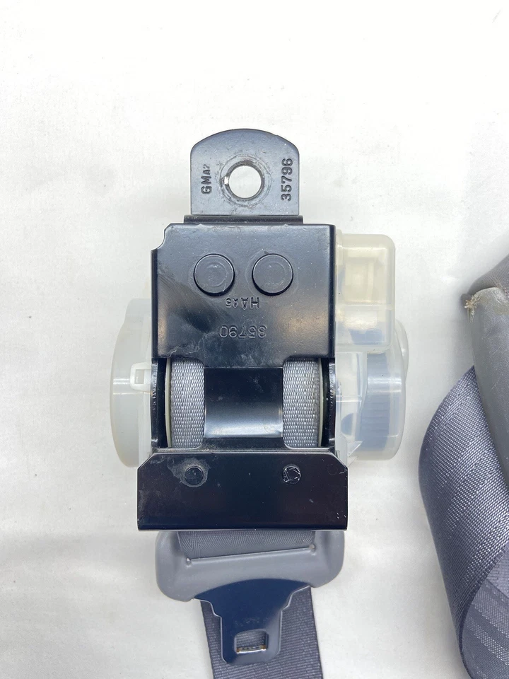 Acura TSX 2004-2008 retractor de cinturón de seguridad central trasero gris OEM Foto 2 de 4