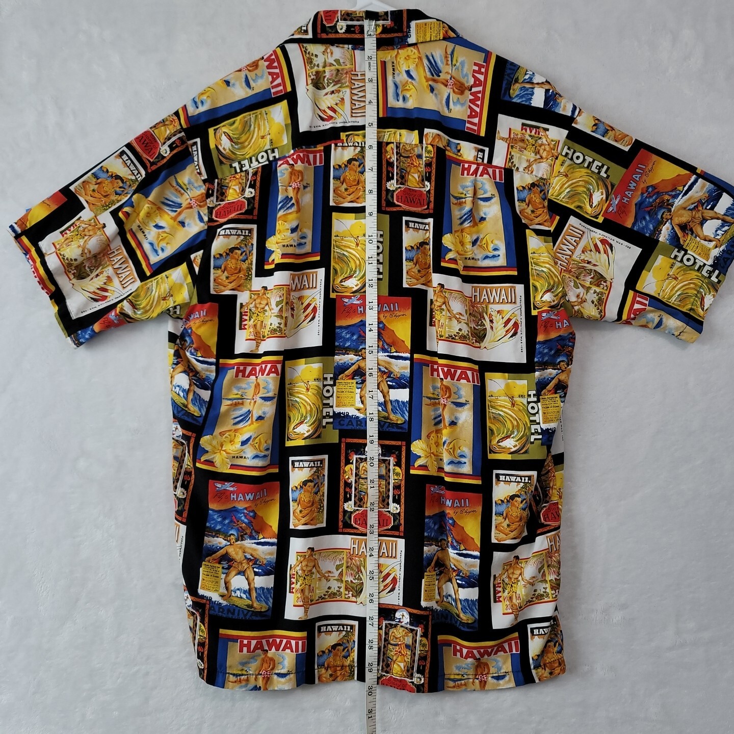 Rare Pineapple Juice Men's Hawaiian Shirt Travel Surfer Poster Print Size Small image 10