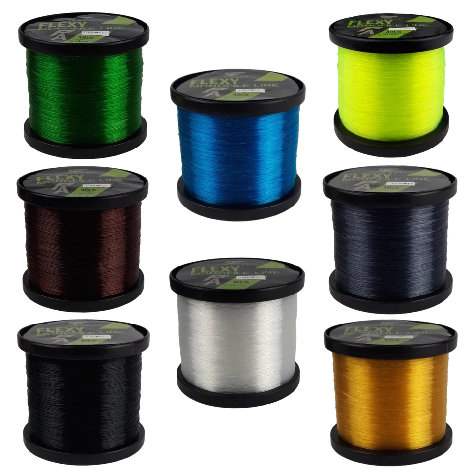 TOPSELLER! Monofile Angelschnur ultra strong Forelle Karpfen Hecht Wels & Dorsch