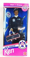Air Force Ken Black Barbie Doll 11555 Vintage Rare 1993 Mattel 11555 Air Force Ken Black Barbie Doll 11555 Vintage Rare 1993 Mattel 11555