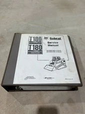 Bobcat Ingersoll Rand T180 Skid Steer Loader Turbo Shop Service Repair Manual