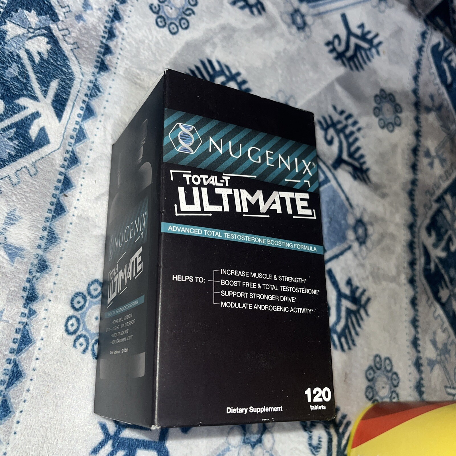 Nugenix TOTALT ULTIMATE Advanced Total Test Booster 120 Tablets EXP