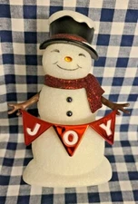 NEW Joyful Snowman NIGHTLIGHT Wallflower Plug-In Bath & Body Works