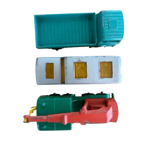 Set of 3 Vintage 1960's Matchbox Cars By Lesney Diecast Metal