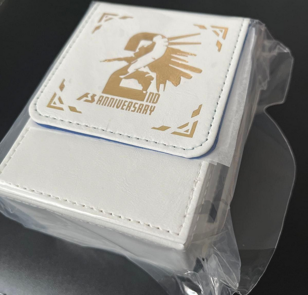 【激レア・新品未開封】MILLENNIUM DECK CASE Gundam Arsenal Base 2nd Anniversary set Deck Case Only White 106mm