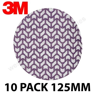 3M Xtract Cubitron II 2 125MM Sanding Disc Paper Discs - 10 PACK SANDING DISCS