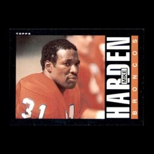 Mike Harden 1985 Topps Rookie Denver Broncos #240 Set Break Nice Vintage!