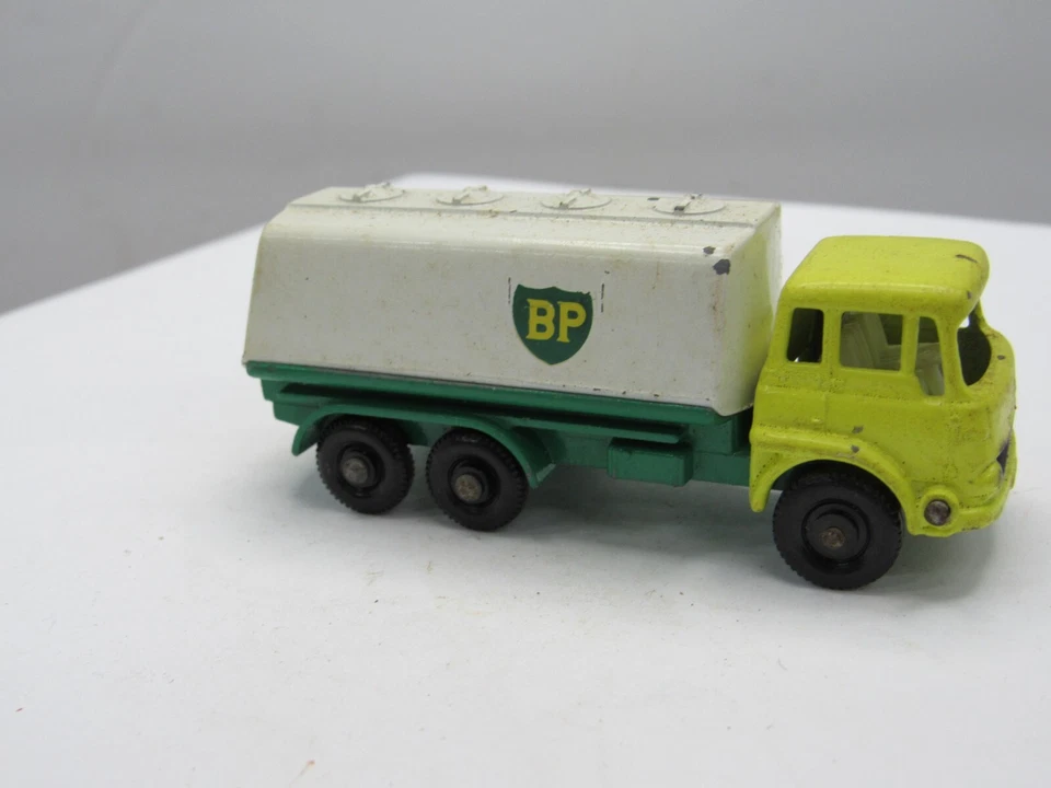 Matchbox Ruedas Regulares Nº 25 Bedford Petrol Tanker BP Calcomanía Inglaterra #C5-53 Foto 3 de 4