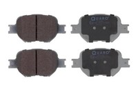 Quaro QP6236 Bremsbelagsatz, Scheibenbremse Vorderachse FÜR Lexus Scion Toyota