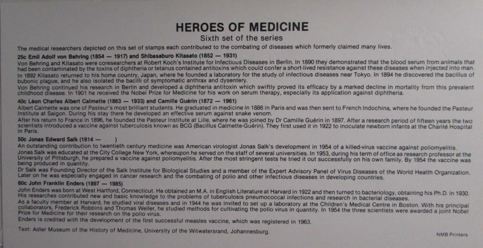 FDC TRANSKEI 1991-92 #257 82 delfines*aves*héroes de la medicina*fósiles*aves acuáticas Foto 3 de 4