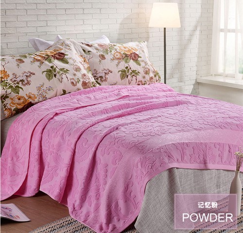 Towel Blanket Cotton Towel Summer Blanket Breathable Absorbent Towel Quilt Sheet - Picture 8 of 12