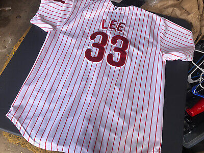 Authentic Cliff Lee Philadelphia Phillies #33 Home Jersey Authentic Cliff Lee Philadelphia Phillies #33 Home Jersey