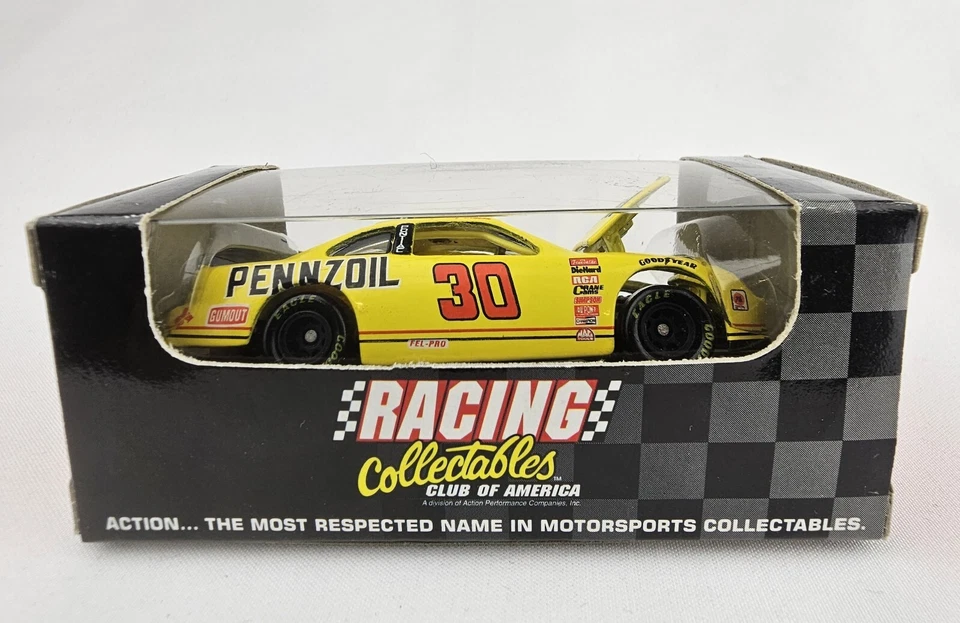 Johnny Benson escala 1/64 #30 Pennzoil Pontiac 1 de 10.000 coleccionables de carreras  Foto 3 de 4