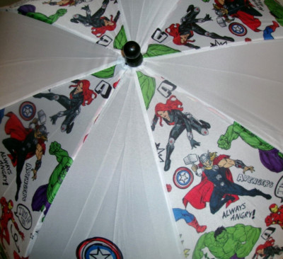 Marvel Avengers Stick Umbrella Kids Easy Open & Close Age Range 6+ NWT FREE SHIP