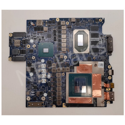 For DELL Alienware M17 R3 Laptop Motherboard I7-10750H RTX2080 LA-J521P ...