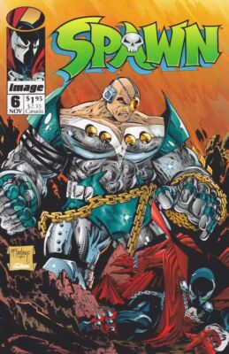 Spawn (1992) #   6 (7.0-FVF) 1st appearance Overtkill 1992