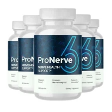 5-Pack ProNerve 6 to Support Nerve Functions & Relief Pro Nerve 6 (300 Capsules)