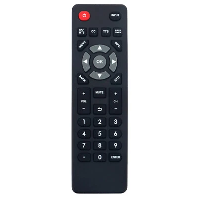 New Replaced Remote Control for Onn LED TV ONC17TV001