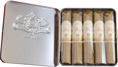 Zigarre Dominican Woermann La Galera Connecticut Tins Half Corona 5er 
