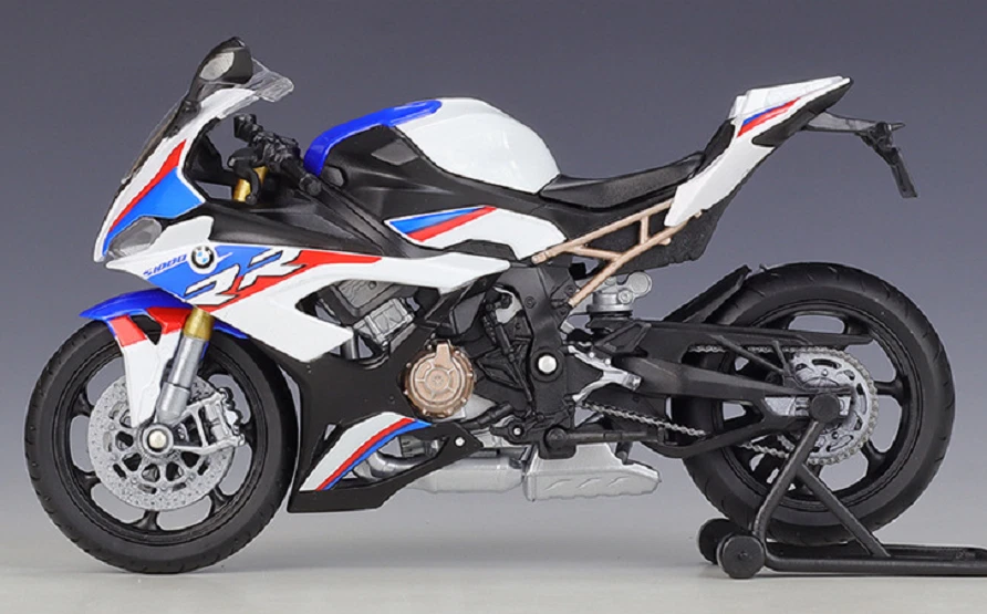 Welly 1:12 2021 BMW S1000RR Diecast Motorcycle Bike Model Toy New In Box - Image 4 of 4