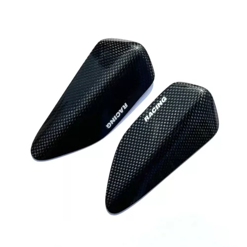 Tapa del tanque de combustible de fibra de carbono y deslizador trasero apto para Yamaha YZF R1 R1M 2015-2023 - Imagen 3 de 8
