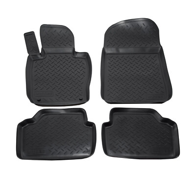 Gummifußmatten 3D Gummimatten Passend Für Bmw 3Er E90/E91 2005-2010 4 Tlg