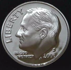 2006-S 10C Roosevelt Dime GDC Proof 90% Silver 22ooc1213-3