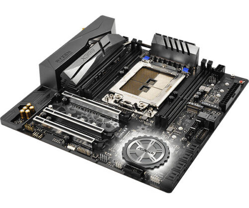 Asrock Taichi Ultra AMD X399M DDR4 M-ATX Motherboard AMD TR4 Ryzen Threadripper - Picture 3 of 5