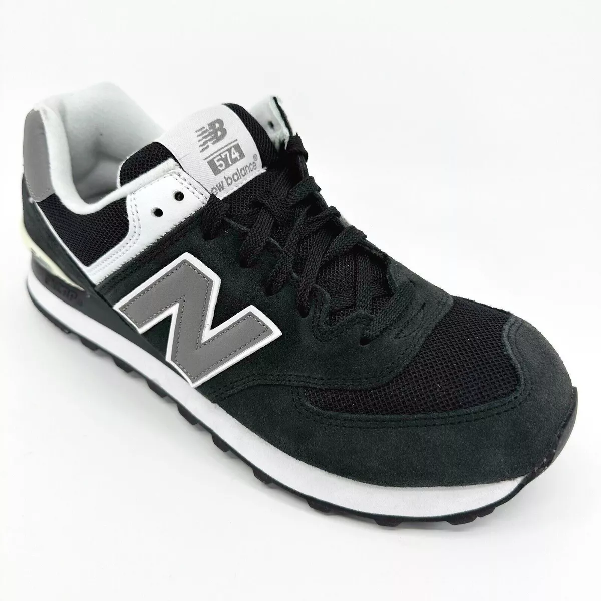 New balance hotsell 574 black grey