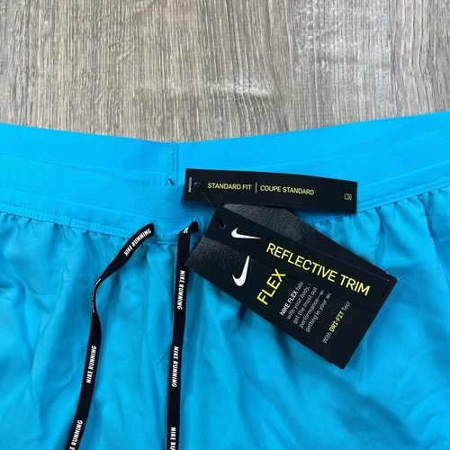 Nike Flex Stride 2 in 1 Dri-Fit Laufshorts türkis Herren 2XL gefüttert CJ5467-447 - Bild 5 von 8